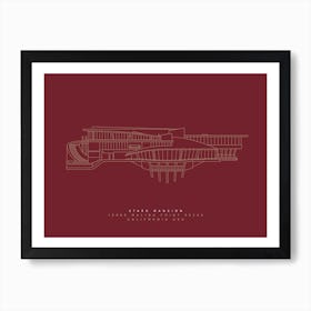 Stark Mansion Art Print