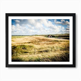 Little Cottage In The Dutch Dunes Art Print