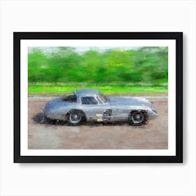 Uhlenhaut Coupe 300SLR Art Print