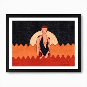 Swim Art Print