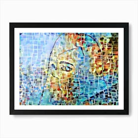 Mosaic Woman 1 Art Print