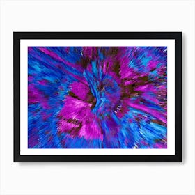 Acrylic Extruded Painting 209 Art Print