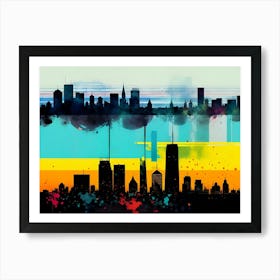 New York City Skyline Canvas Art Art Print