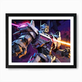 Transformers The Last Knight 13 Art Print