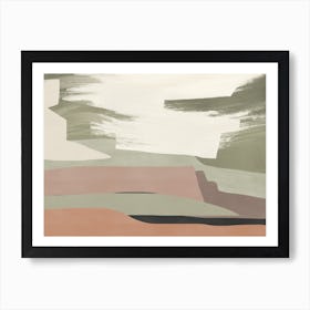 Abstract Landscape Study Art Print