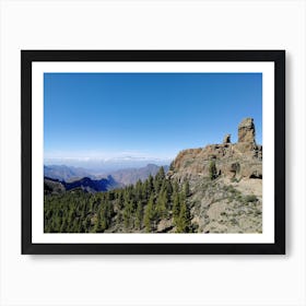 Teide view from Cran Canaria Art Print