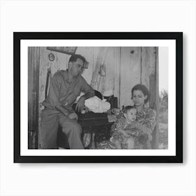 Untitled Photo, Possibly Related To Cajun Day Laborer, Wife And Child Living Near New Iberia, Louisiana By Russell Art Print