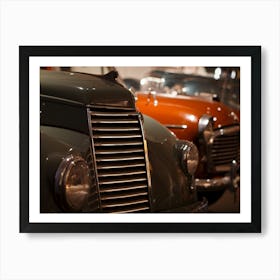 Beautiful Classic Vintage Cars Art Print