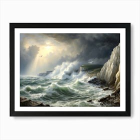 Stormy Seas 2 Art Print