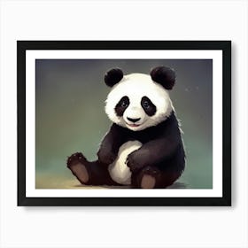 Panda Bear Art Print