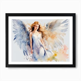Angel Painting 1 Art Print