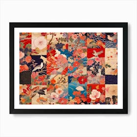 Japanese Quilt Art Print