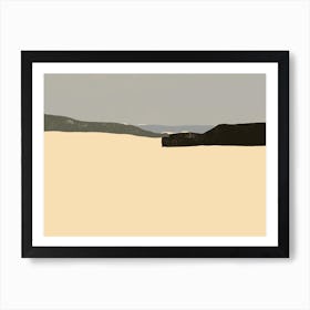 Sand Dunes Art Print