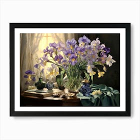 Irises Art Print