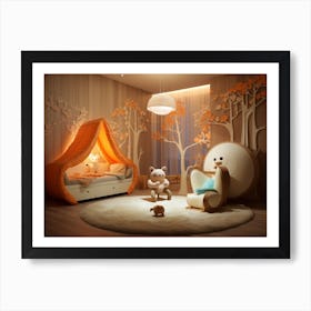 Children'S Bedroom Art Print