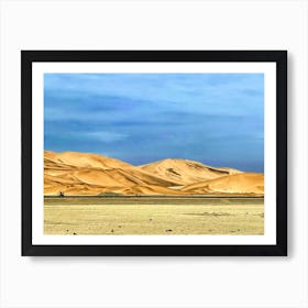 Sand Dunes In The Namib Desert, Namibia (Africa Series) Art Print