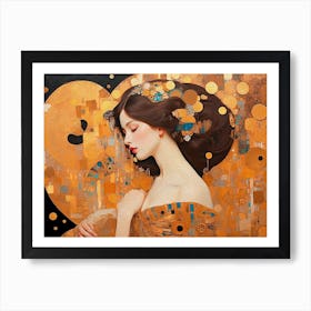 golden daughter Art Print