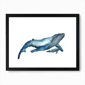 Whale Mama Art Print