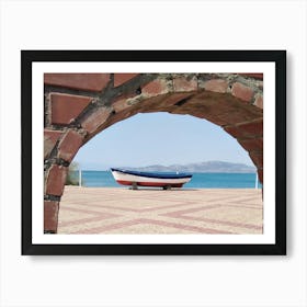 Boat On The Beach Art Print