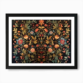 Contemporary Artwork Inspired By William Morris 12 Art Print