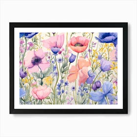 Wild Flowers Art Print