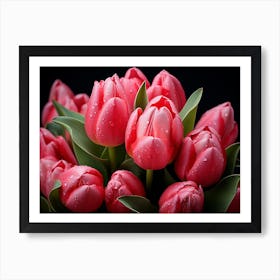 Red Tulips Art Print