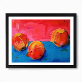 Peaches Art Print