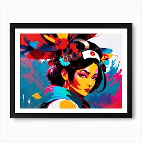 Chinese Woman 8 Art Print