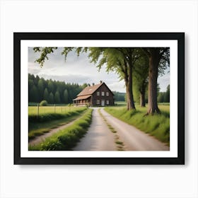 Country House Art Print