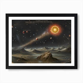 The Primary Matter That Is To Constitute The Cosmos (3rd Art) Art Print