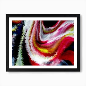 Acrylic Extruded Painting 650 Art Print