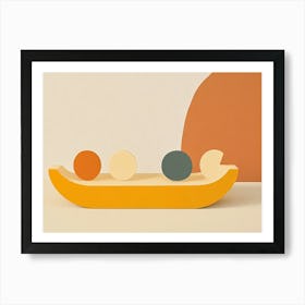 Sailor'S Boat Minimal Art Print