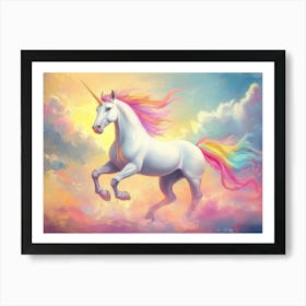 Unicorn In The Sky Poster