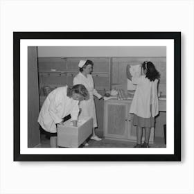 Girls Who Live At The Nya (National Youth Administration) Resident Center, Located At The Fsa (Farm Security Art Print