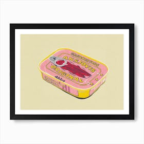 Abba Ansjovis Tin Art Print