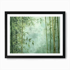 Bamboo Forest (11) Art Print