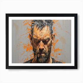 Portrait Of A Man 17 Art Print