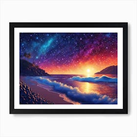 Starry Sky Art Print