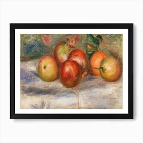 Apples, Oranges, And Lemons, Pierre Auguste Renoir Art Print