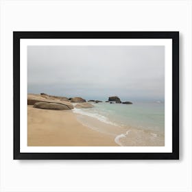 Silence at the Beach Art Print