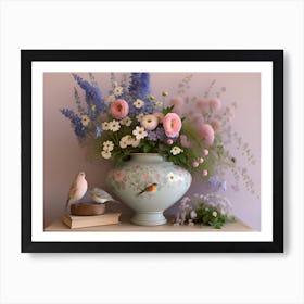 Flowers In A Vase 1 Art Print