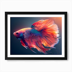 Siamese Catfish 11 Art Print