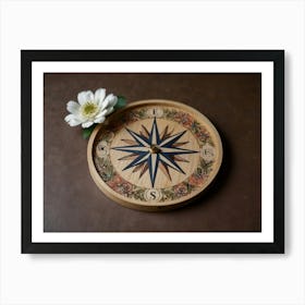 Compass 3 Art Print