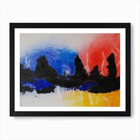 Cityscape 3 Art Print