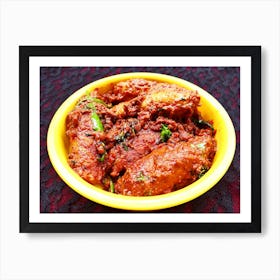 Chicken Curry In A Bowl Art Print
