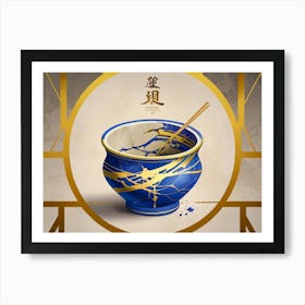 Chinese Tea Cup Art Print