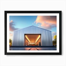 Modern Building Art Print