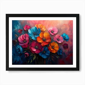 Flowers In A Vase Art Print