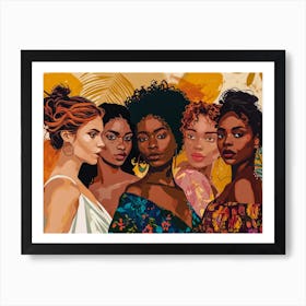 Women Of Color 28 Art Print