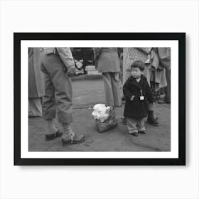 Los Angeles, California, Japanese American Evacuation From West Coast Areas Under U S Army War Emergency 6 Art Print